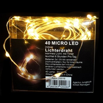 Lichterdraht - 40 Micro LED